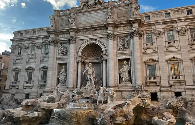 Rome Trevi Fountain